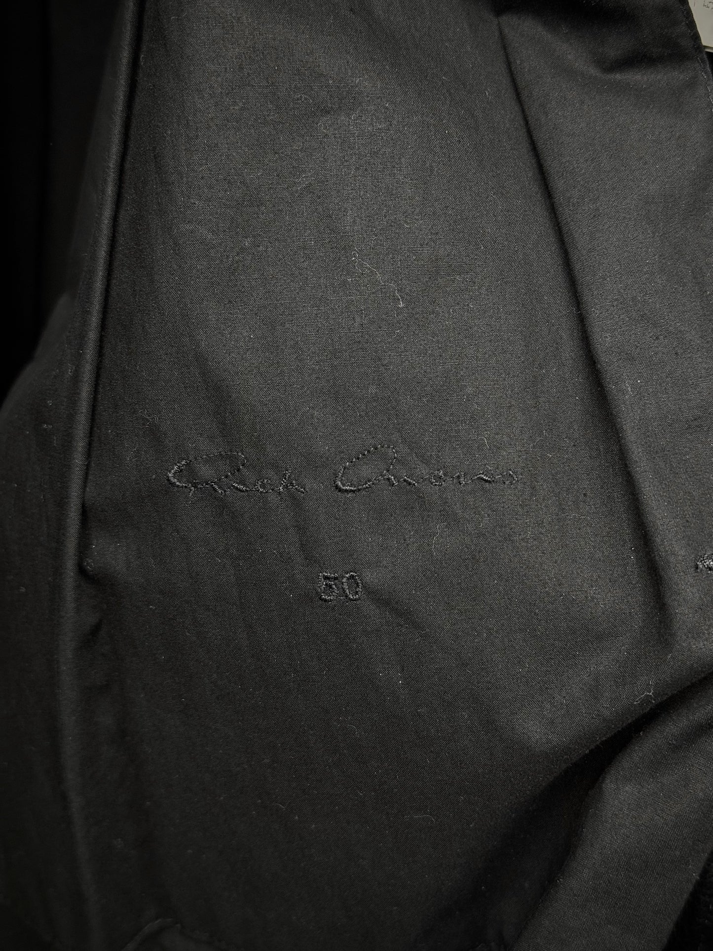 Rick Owens AW14 "MOODY" Lamb Leather MA-1 Bomber Jacket