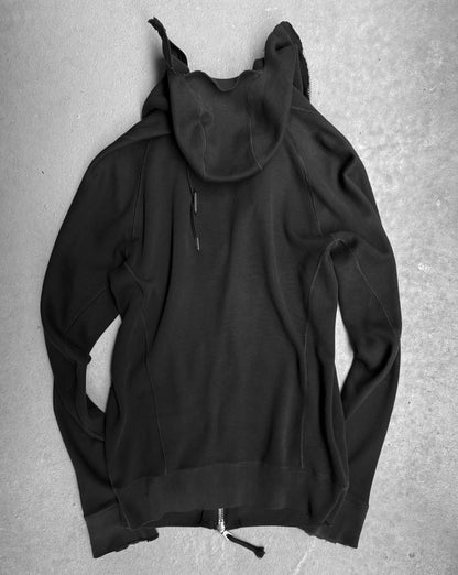 Boris Bidjan Saberi AW11-12 'ZIPPER1' Ninja Raglan Hoodie