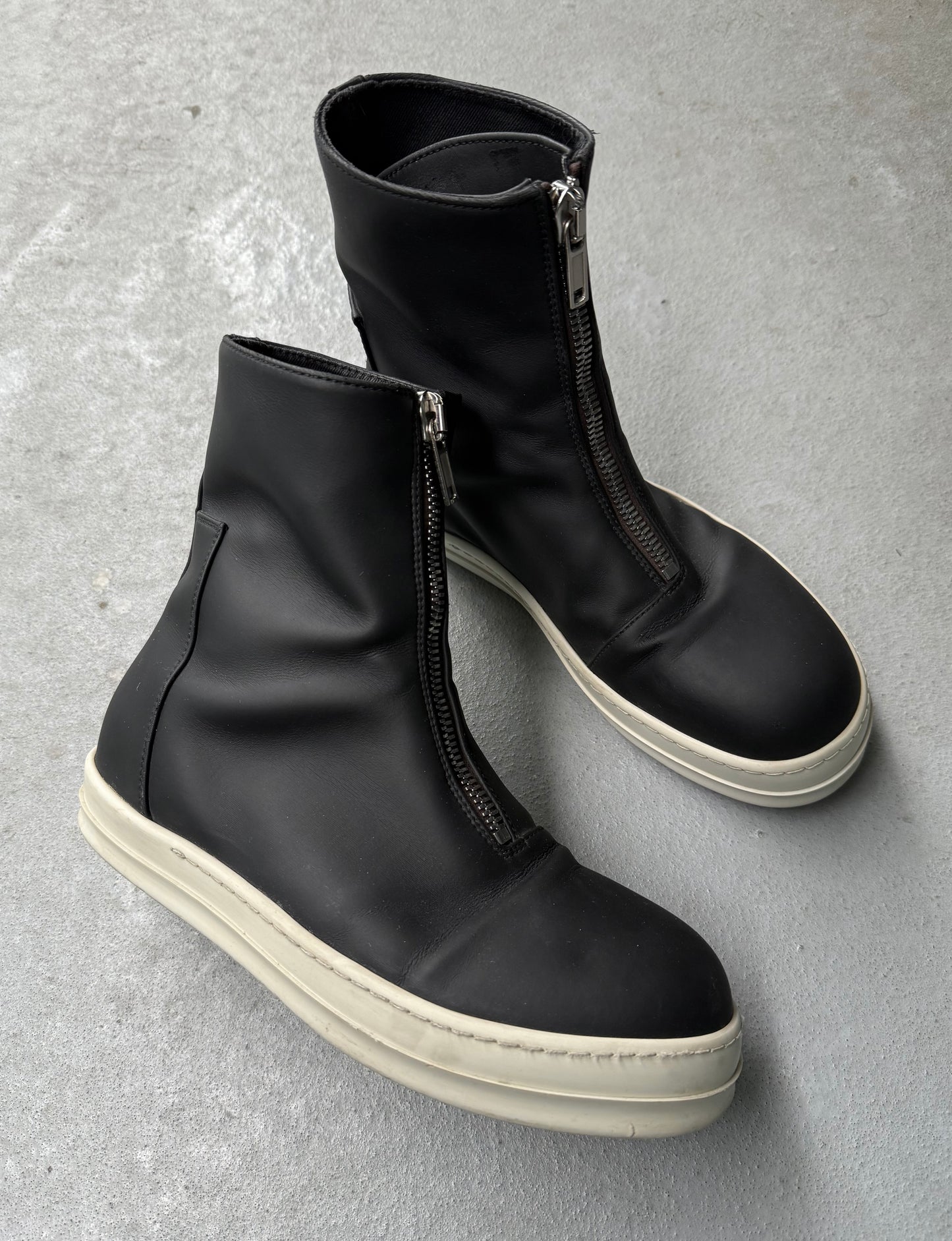 Rick Owens DRKSHDW AW20 “PERFORMA” Front Zip Sneaker Boots