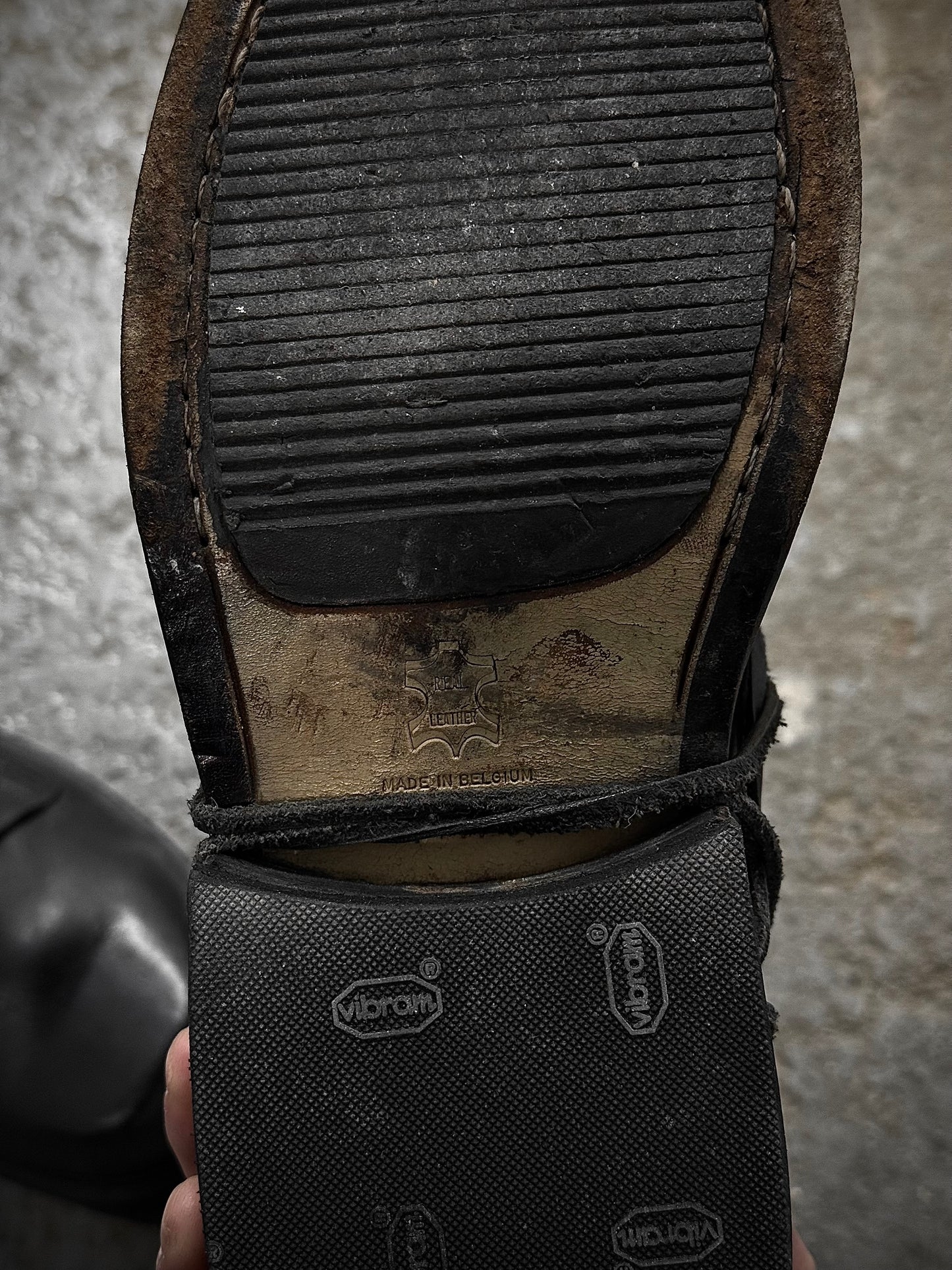 Dirk Bikkembergs 90s Black Military Lace-through Calf Leather Boots detail | DRIEW GARMENTS