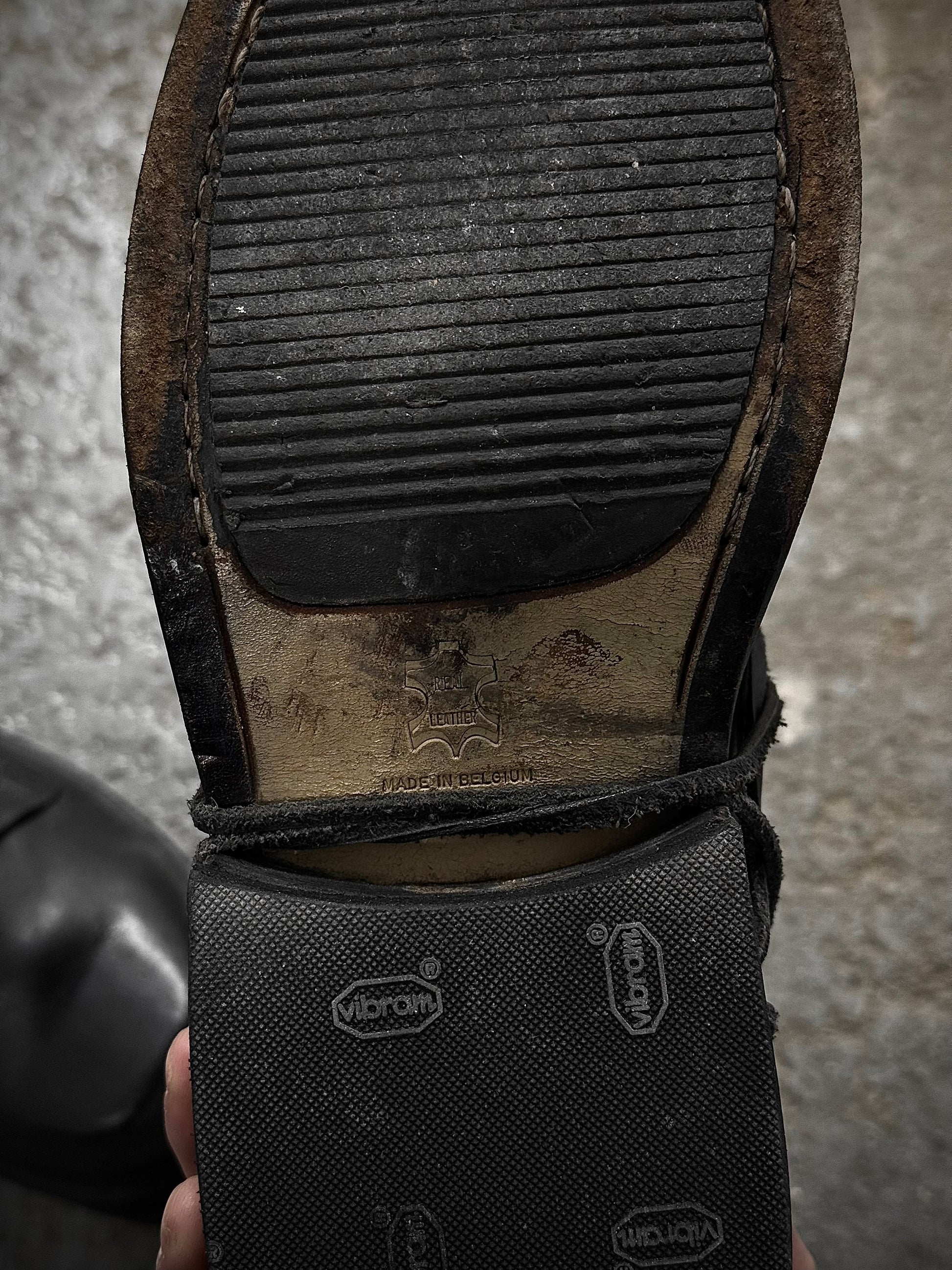 Dirk Bikkembergs 90s Black Military Lace-through Calf Leather Boots detail | DRIEW GARMENTS