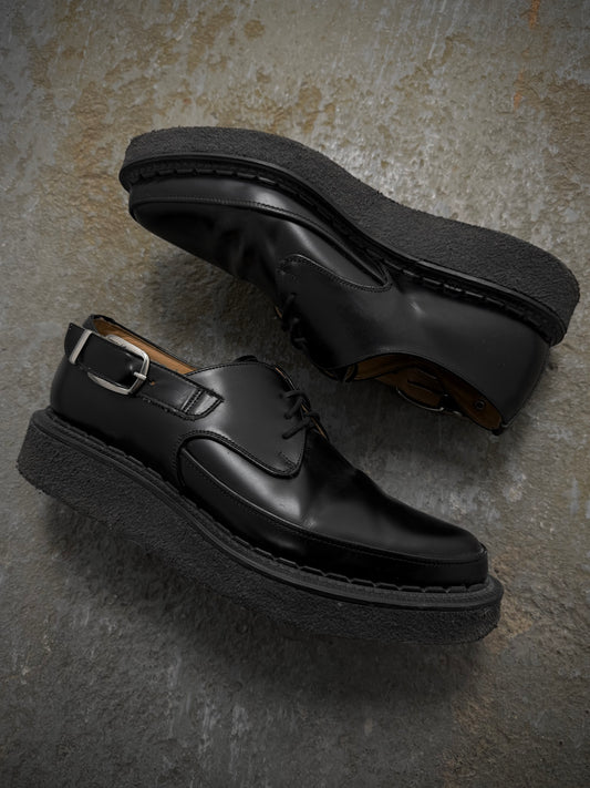 COMME des GARÇONS HOMME PLUS x George Cox AW17 Pointy Toe Crepe Derbies | Archive Fashion Toronto