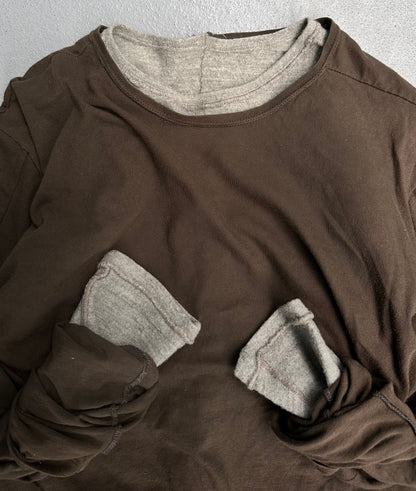 TaichiMurakami AW18 2-way Reversible Wool/Cotton Sweaters