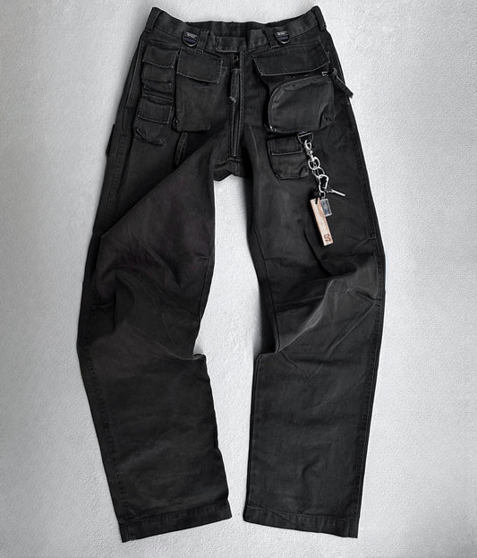 General Research AW98 ‘Parasite’ Multi-pockets Wide Leg Cargo Pants