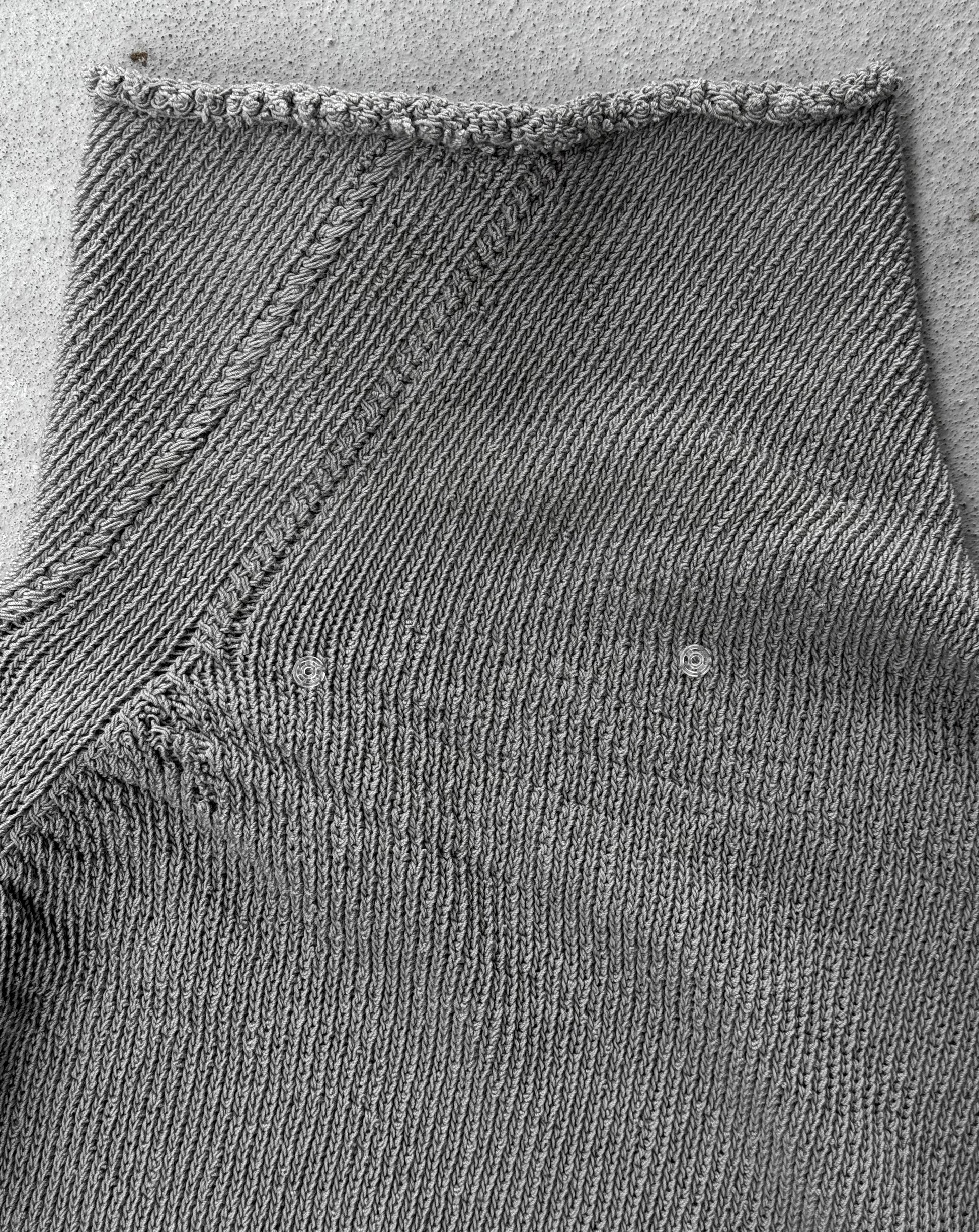 Carol Christian Poell 2010 ‘KM/2630-IN PENTASIR/4' Seamless High Neck Sweater detail | DRIEW GARMENTS