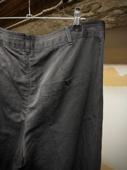 Ann Demeulemeester Early 00s Drawstring Cropped Riding Pants