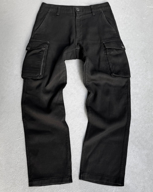 sophnet. Early 00s Wool Gabardine Bootcut Cargo Pants