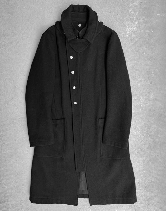 Y’s by Yohji Yamamoto AW11 Button-up Military Wool Coat