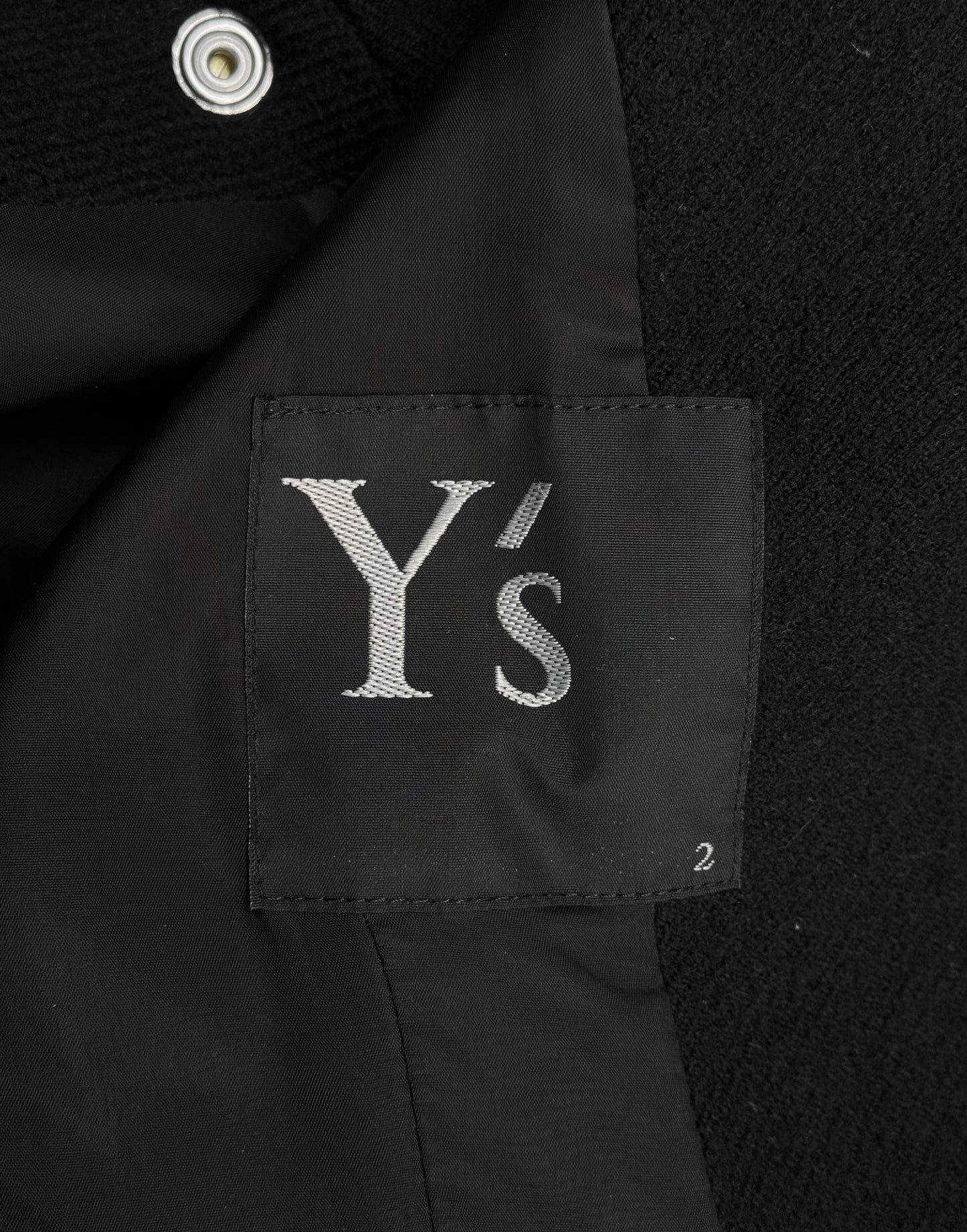 Y’s by Yohji Yamamoto AW11 Button-up Military Wool Coat