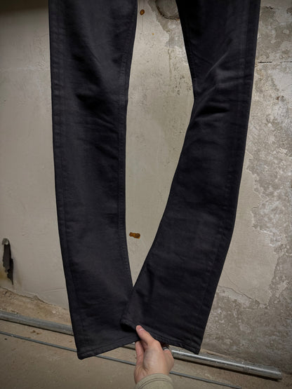 Isamu Katayama "BACKLASH" AW14 Lizard Leather Patch 5 Pocket Skinny Denim detail | DRIEW GARMENTS
