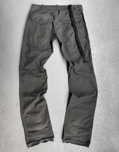Rick Owens DRKSHDW AW09 “CRUST” Hogwash Aircut Ripstop Pants