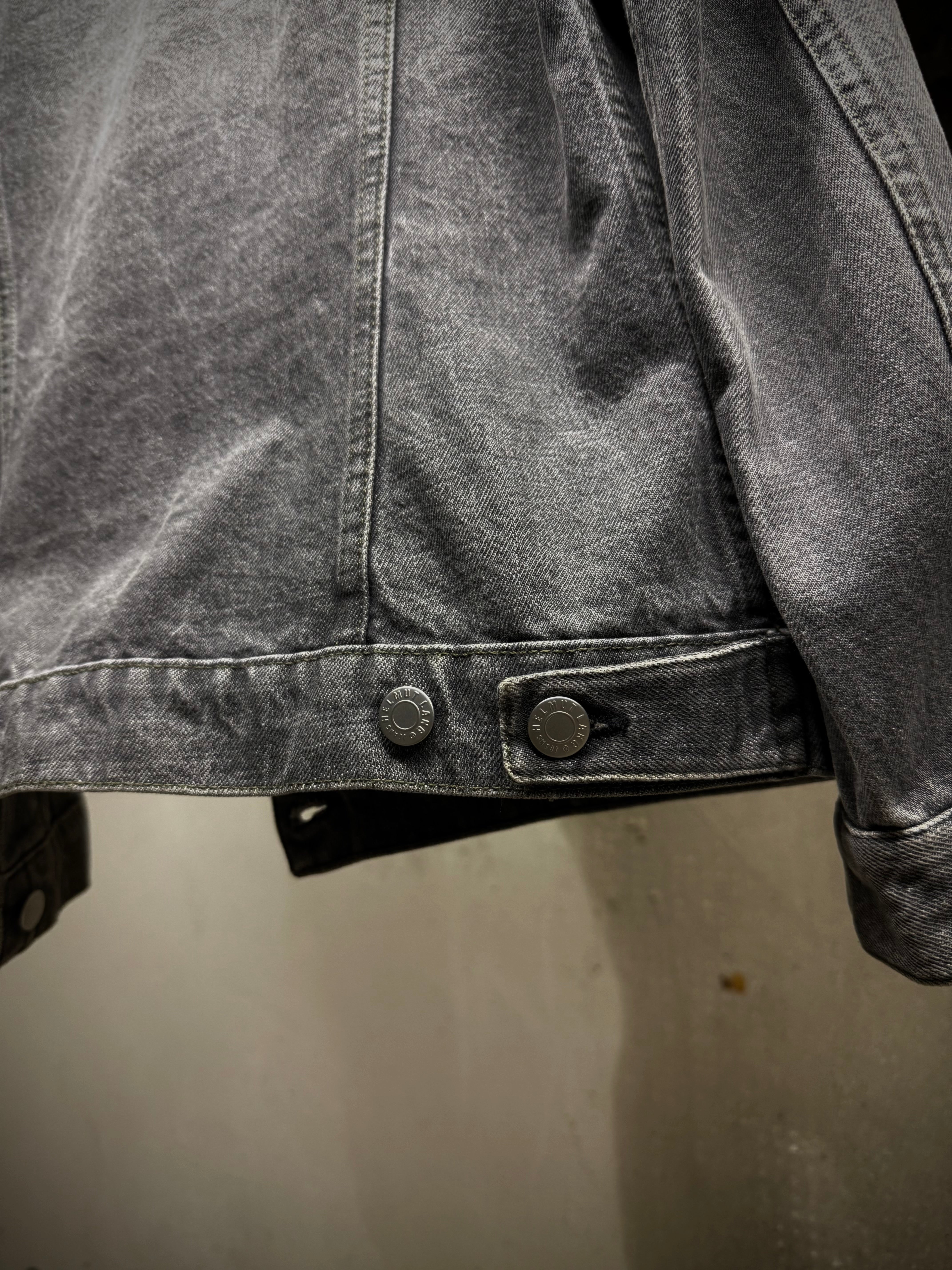 Helmut Lang Grey Denim Trucker Jacket Early 2000s Archive – DRIEW