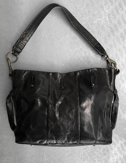 cornelian taurus by daisuke iwanaga ‘Combo Handle’ Leather Shoulder Tote Bag