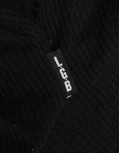 L.G.B. Early 00s Back Cross Ribbed Cotton Pullover