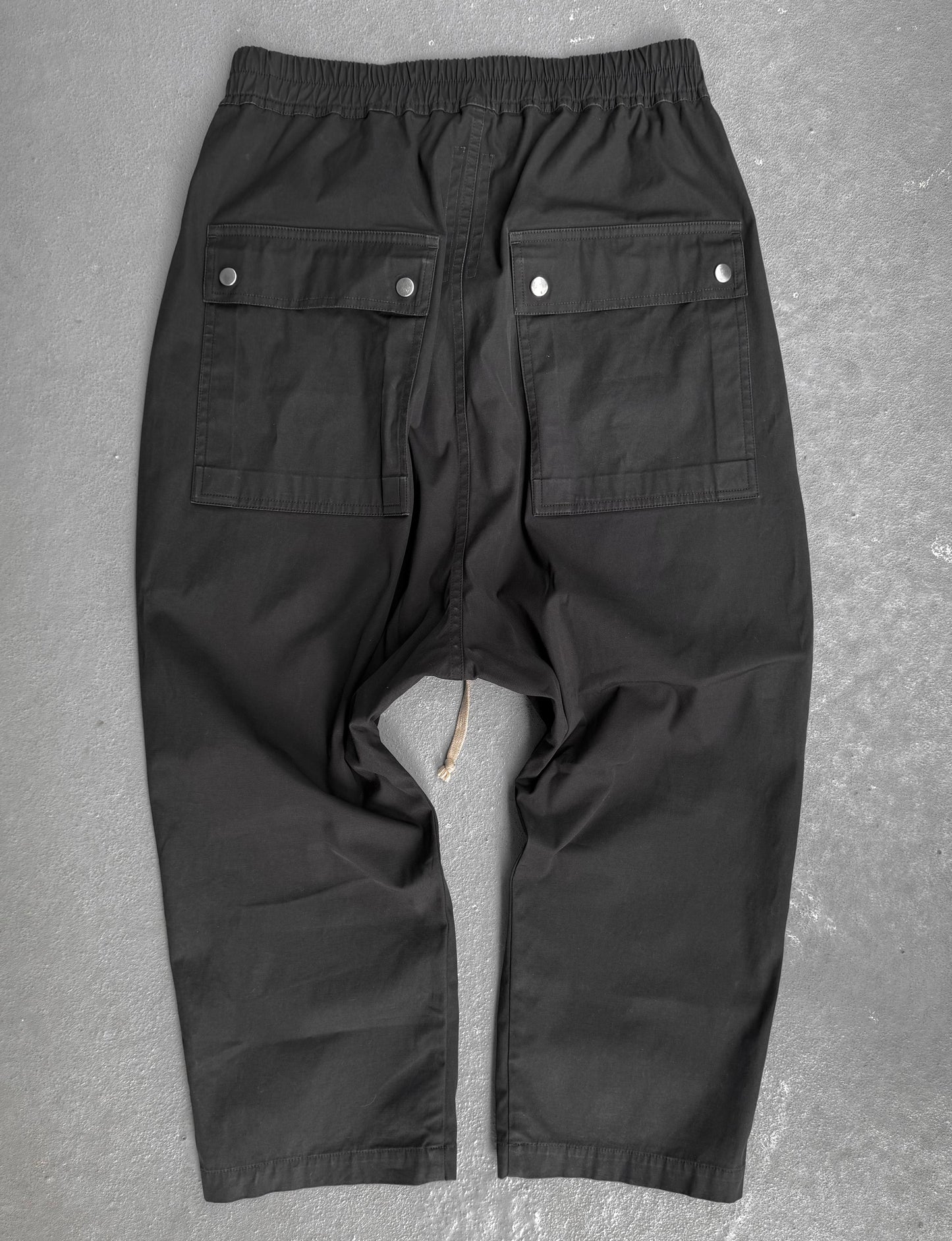Rick Owens AW20 "PERFORMA" Drop-crotch 'Bela' Crop Pants