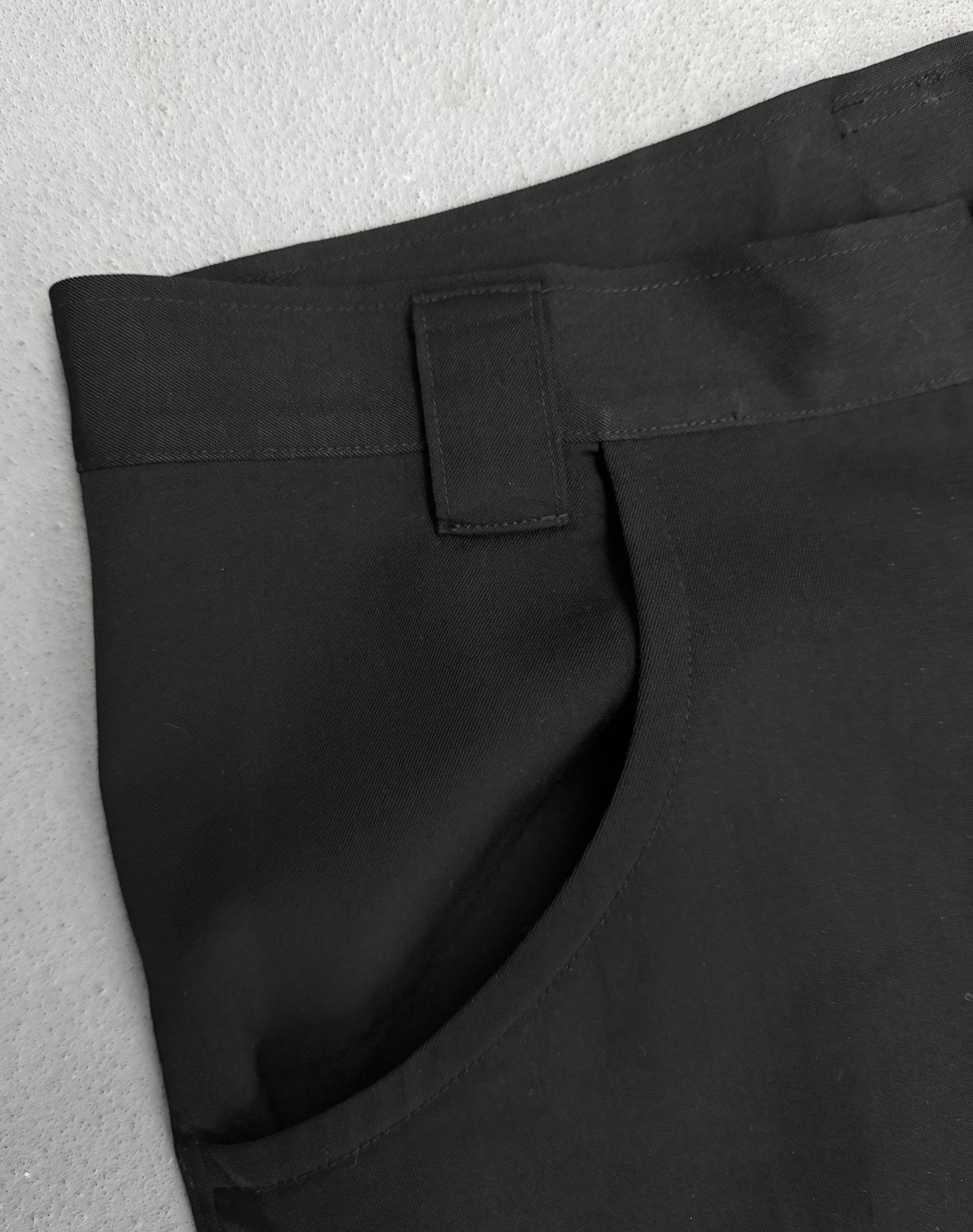 Yohji Yamamoto AW11 Straight Cut Wool Trousers