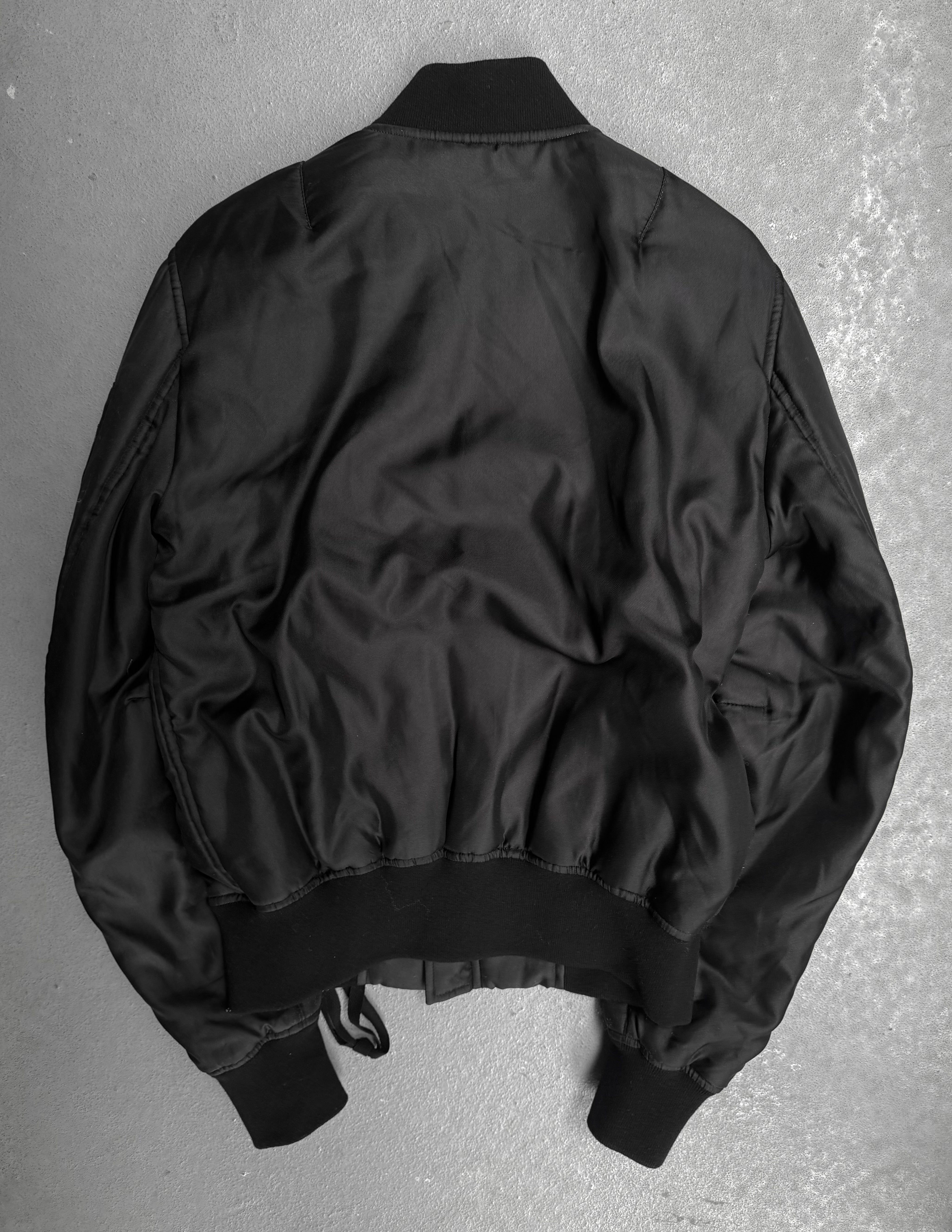 Ann Demeulemeester AW22 Silk Barbara Bomber | Size 38 – DRIEW