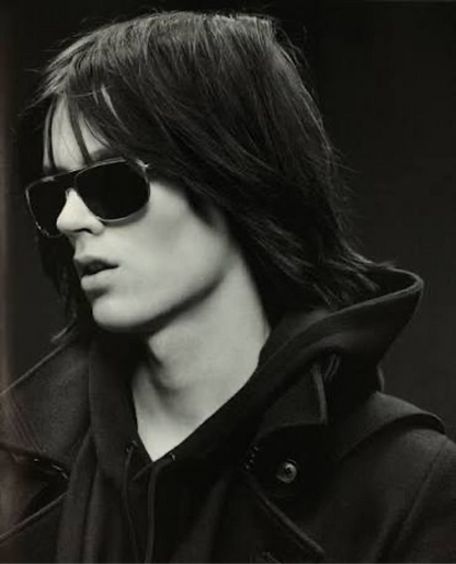 DIOR HOMME by Hedi Slimane AW03 “LUSTER” Silver ‘Black Tie 12/S’ Sunglasses