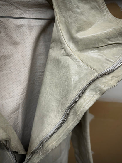 Carol Christian Poell 'LM/2599 BIAS-PTC/33' High Neck Bison Leather Jacket detail | DRIEW GARMENTS