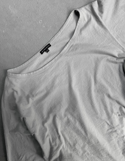 Ann Demeulemeester 2010s Oversized Asymmetric T-shirt