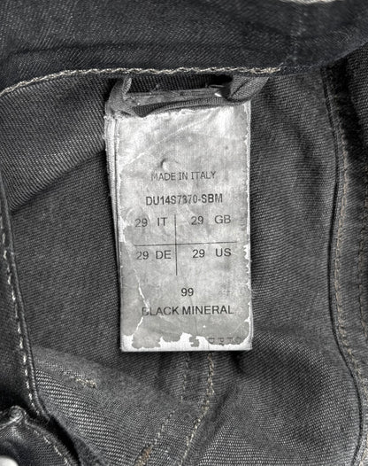 Rick Owens DRKSHDW SS14 “VICIOUS” Waxed Memphis Pants