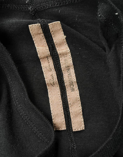 Rick Owens AW12 “MOUNTAIN” Black Sheer Unstable Long-sleeves