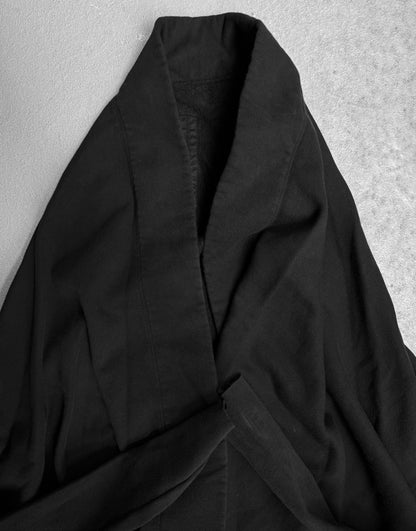 Rick Owens DRKSHDW AW12 “MOUNTAIN” Black Drape Cardigan