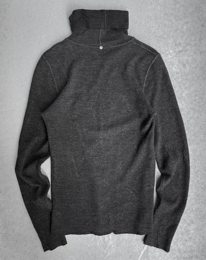 DEEPTI Collection °016-°017 Rift Reversible Knitted Turtleneck