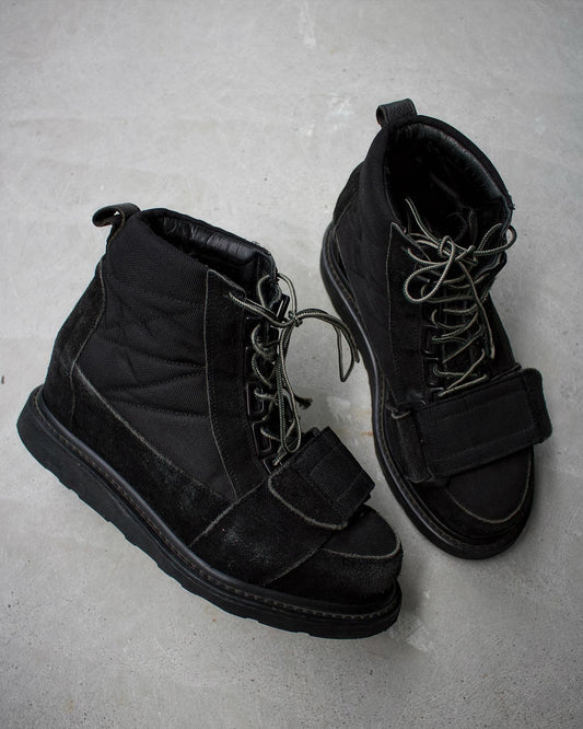 Mihara Yasuhiro x STUDIO SEVEN AW15 Trek Platform Leather Boots