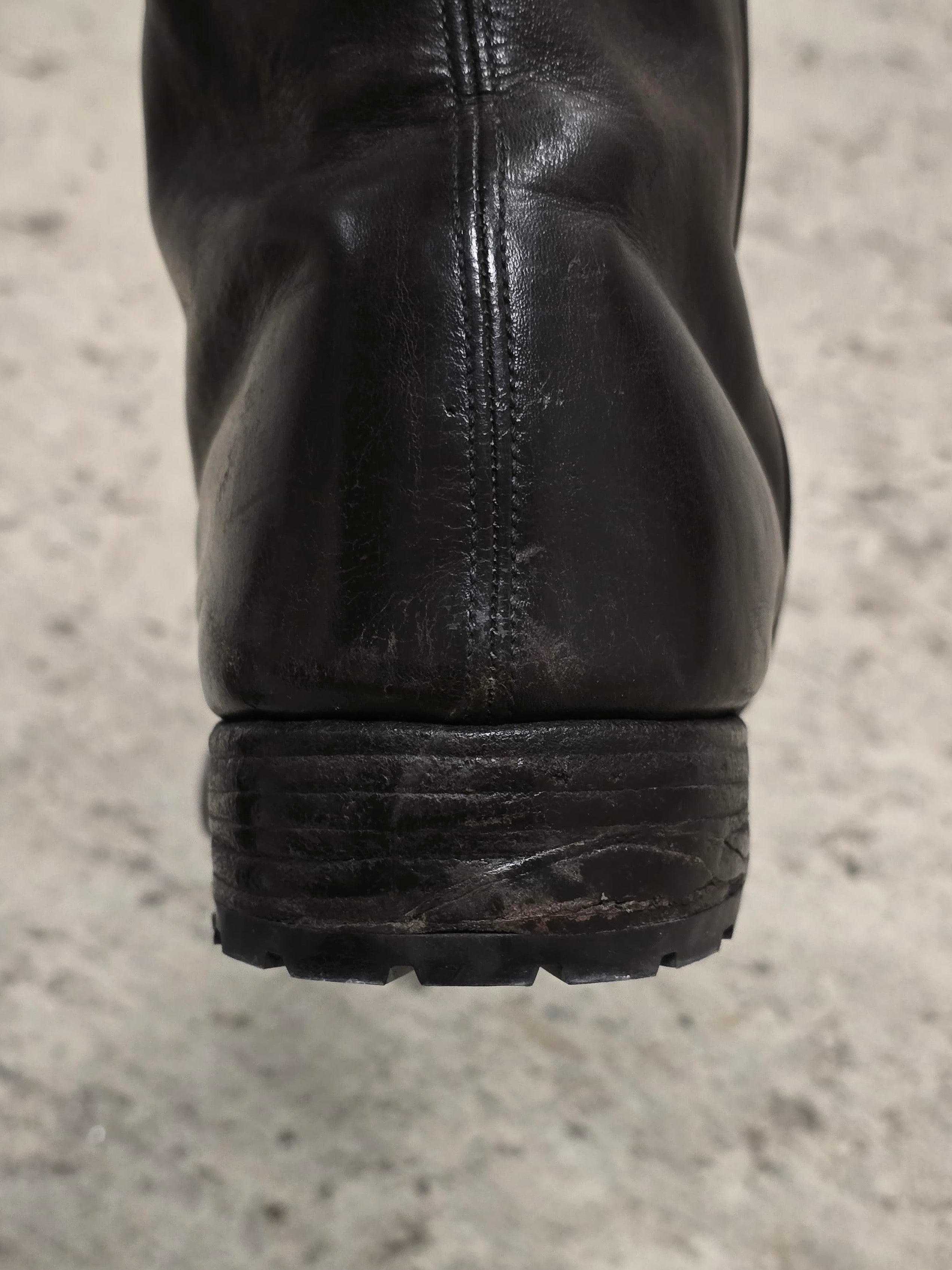Mihara Yasuhiro Layered Cow Leather Engineer Boots | DRIEW