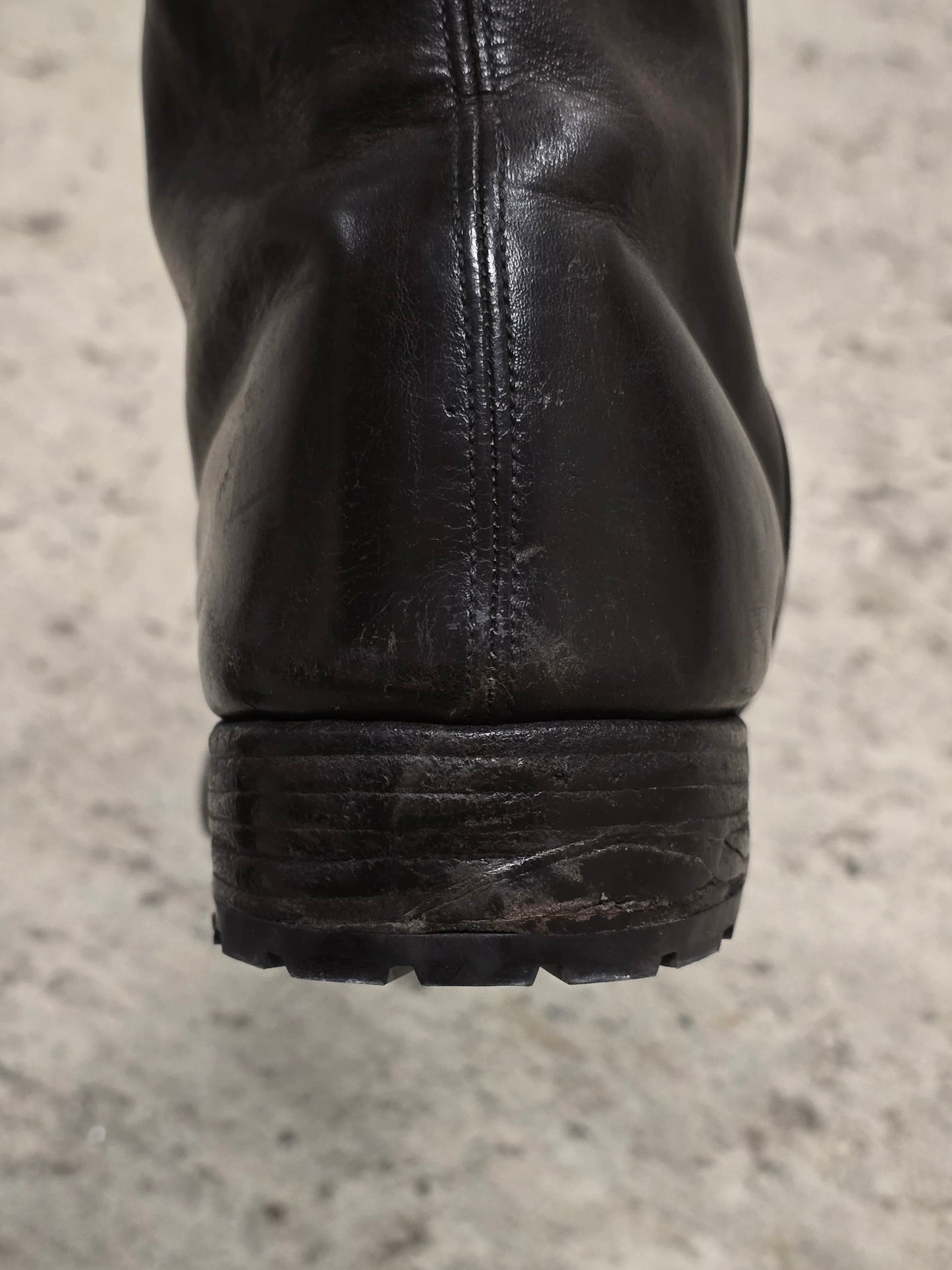 MiharaYasuhiro AW09 Brown Double Layered Cow Leather Engineer Boots
