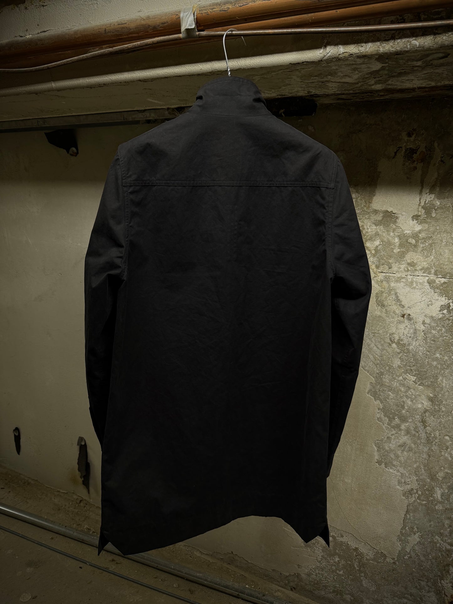 Rick Owens DRKSHDW AW17 “GLITTER” Moleskin Cotton Field Button-up Jacket detail | DRIEW GARMENTS