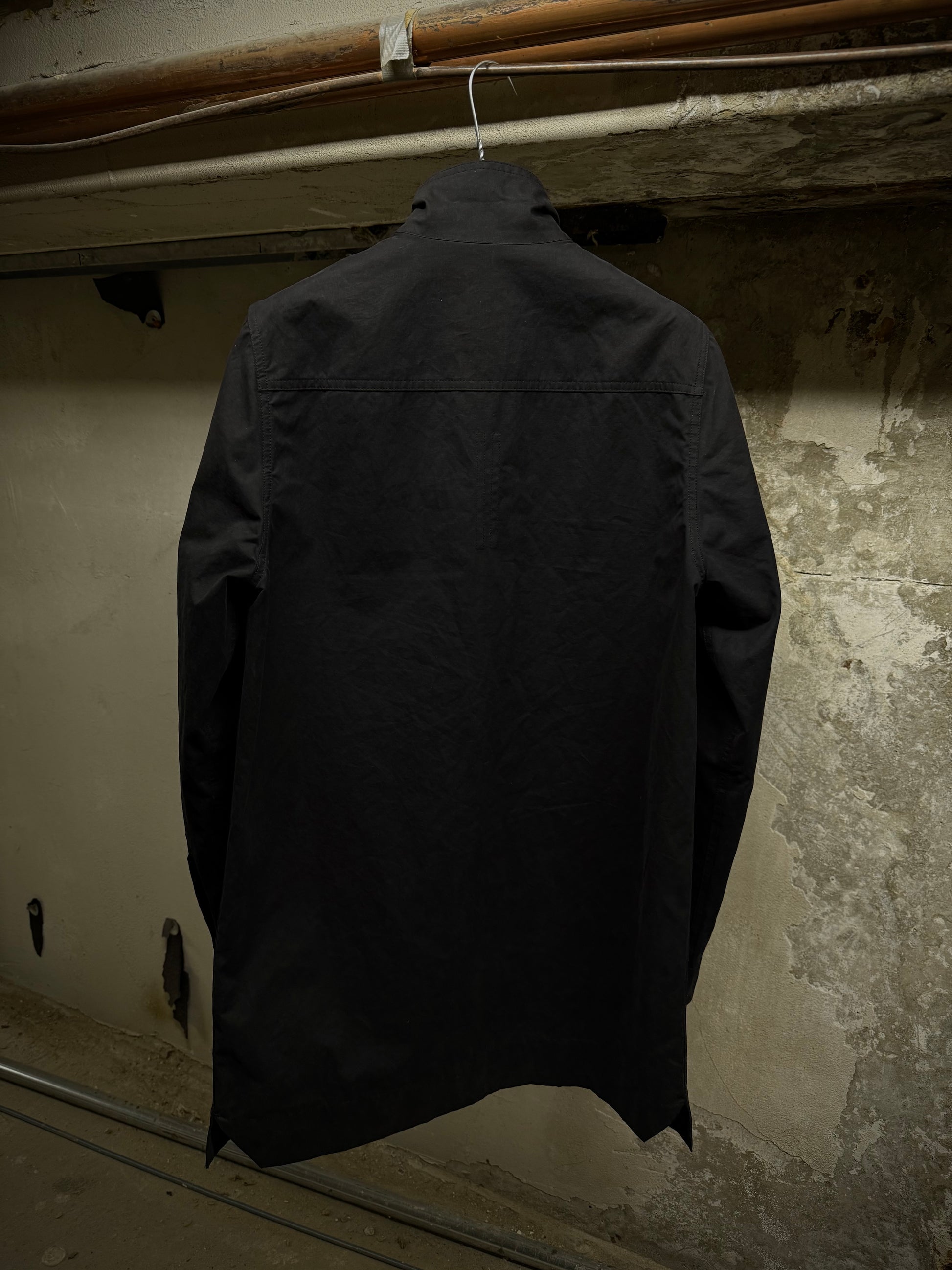 Rick Owens DRKSHDW AW17 “GLITTER” Moleskin Cotton Field Button-up Jacket detail | DRIEW GARMENTS