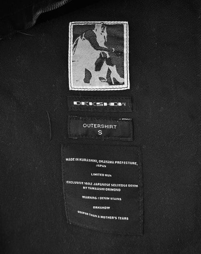 Rick Owens DRKSHDW AW21 "GETHSEMANE" Japanese Denim Outershirt