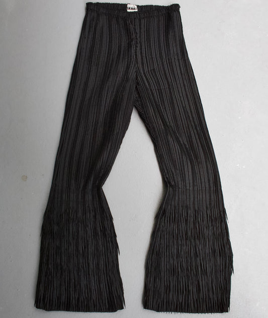 Issey Miyake FÉTE Early 00s Pleated Flare Pants