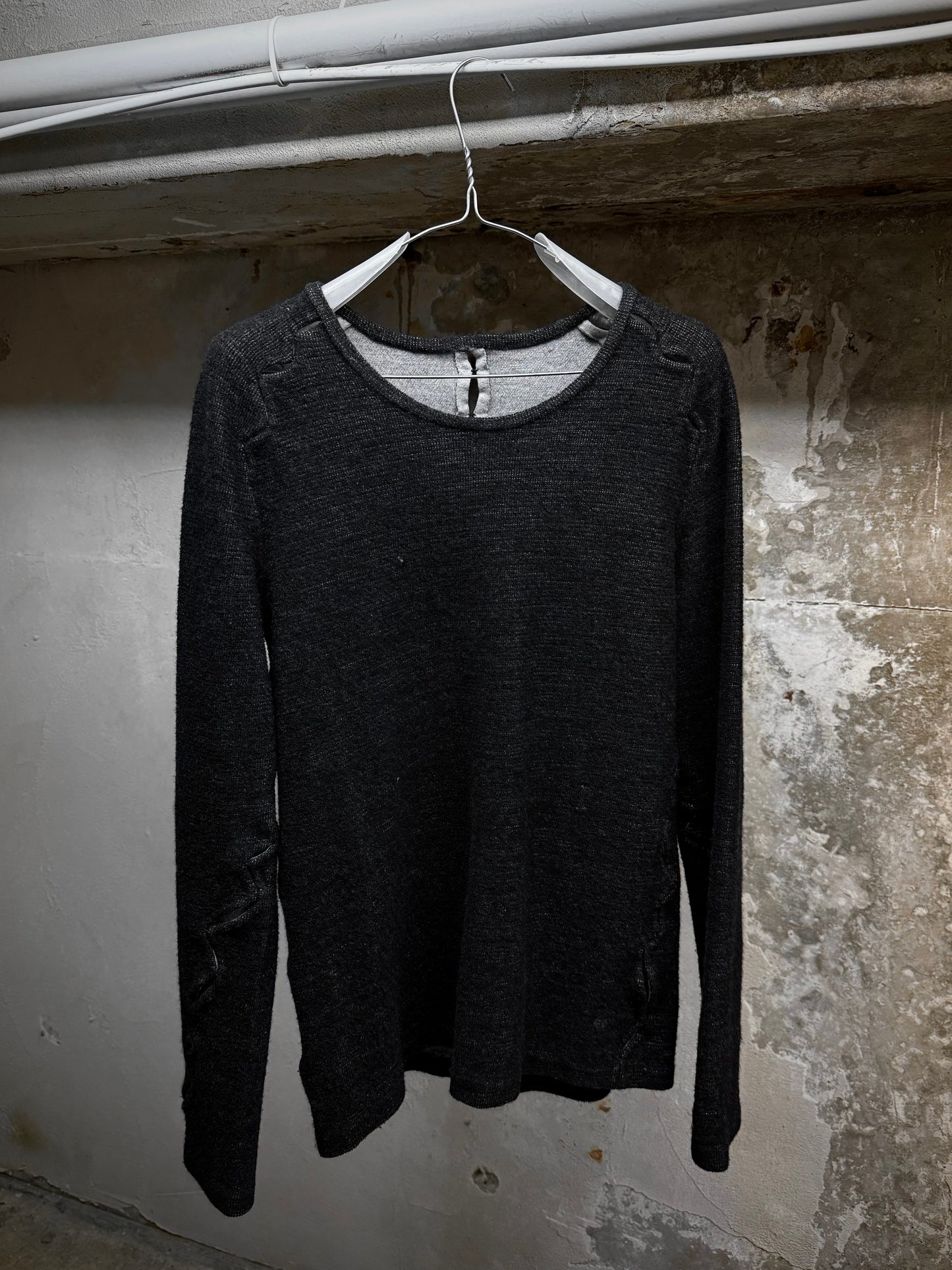 DEEPTI Collection °016-017 'T-058 DUB-95' Crash Seam Long-sleeve | Archive Fashion Toronto