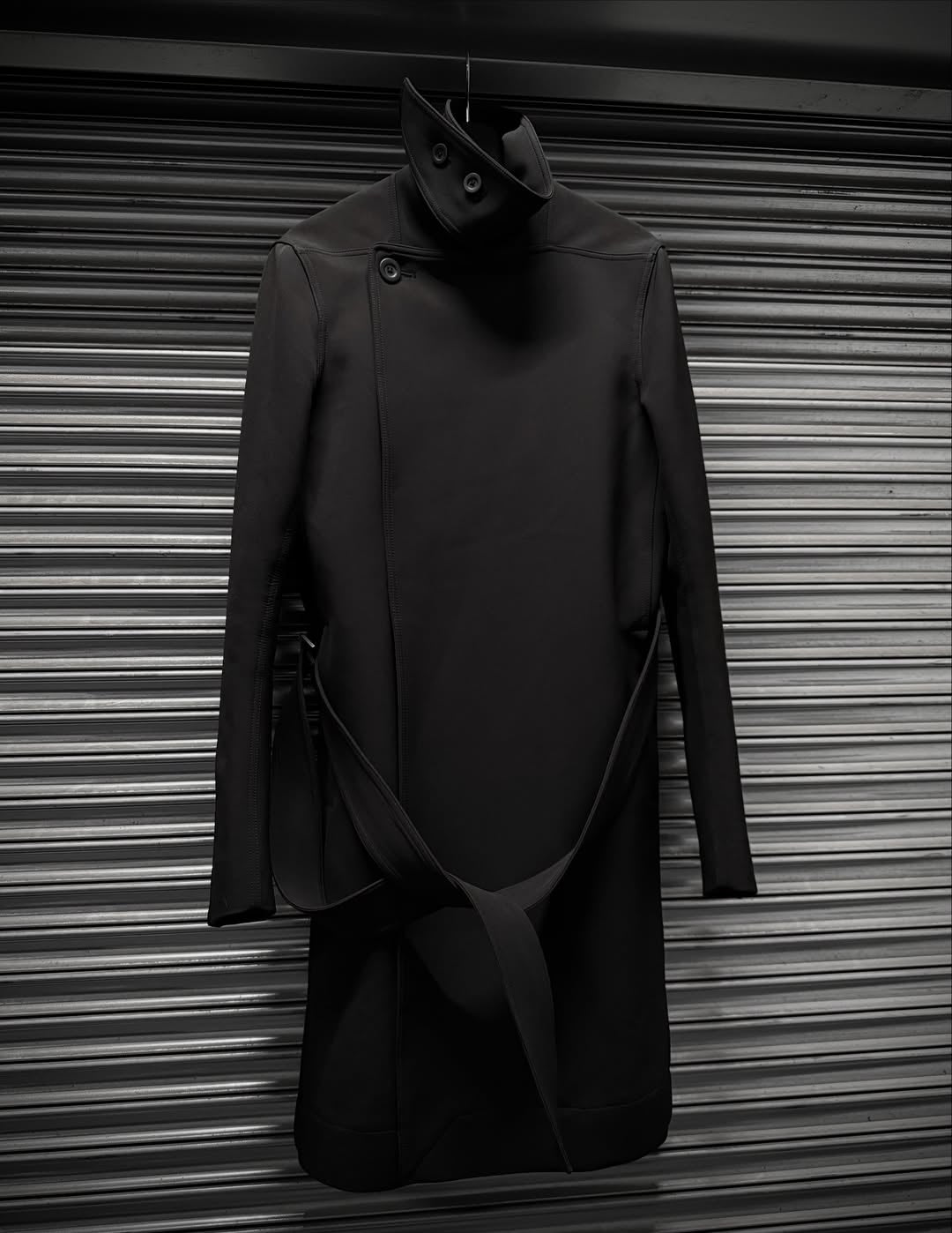 Rick Owens AW16 "MASTODON" Heavy Poly Trench Coat | Archive Fashion Toronto