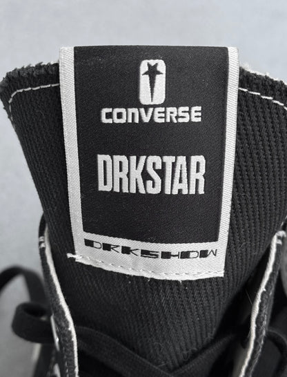 Rick Owens DRKSHDW x Converse ‘DRKSTAR’ Hi-top Sneakers