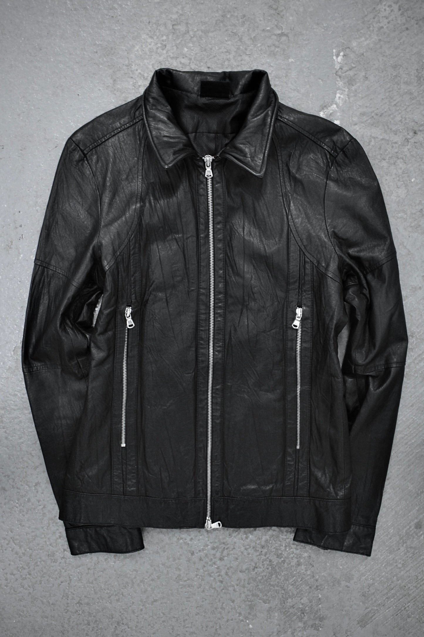 Jackrose Early 00s Pigskin Leather Rider Jacket | Archive Fashion Toronto