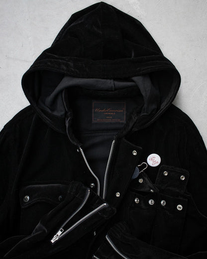 Undercover AW02 “Witch’s Cell Division” Velvet M65 Cargo Jacket