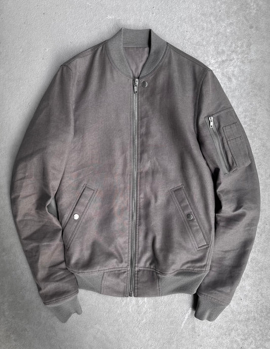 Rick Owens AW18 “SISYPHUS” Blu Cotton Padded MA-1 Bomber Jacket