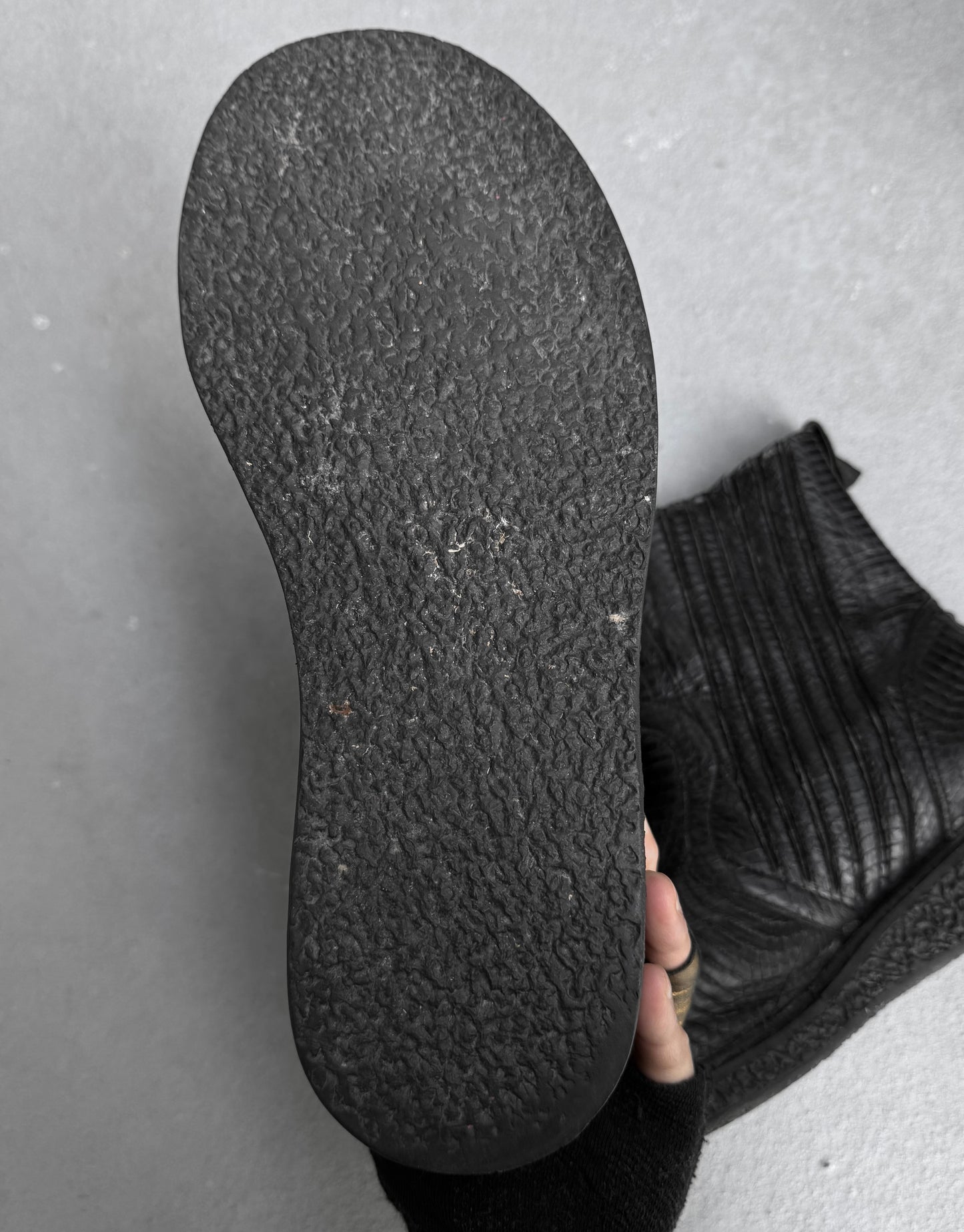 Rick Owens SS09 “STRUTTER” Python Skin Engineer Boots