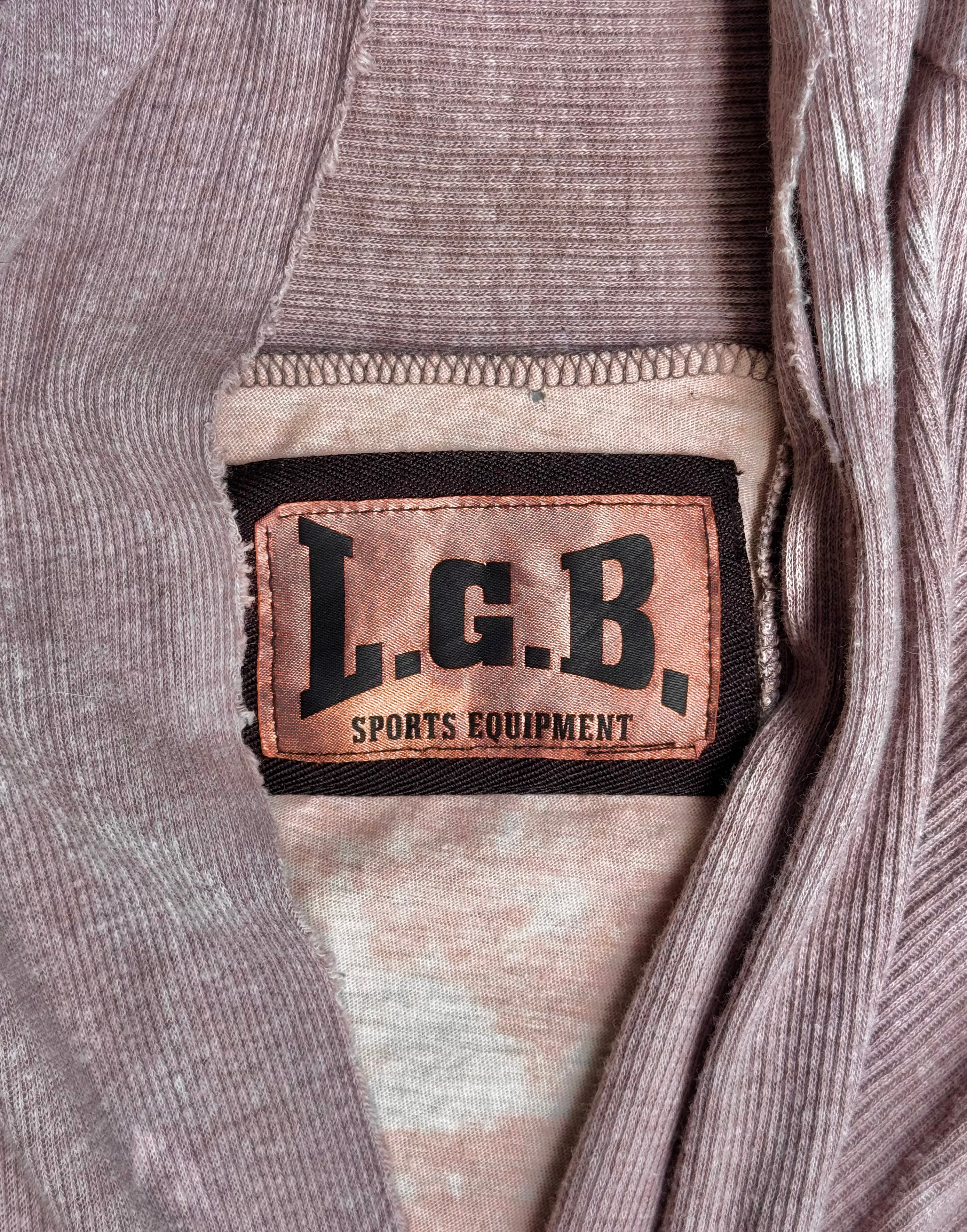 L.G.B. Early 00s Bleached Back Cross Cardigan – DRIEW