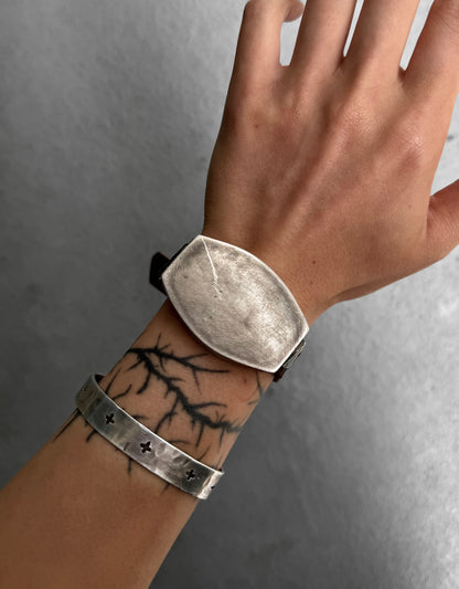 Carol Christian Poell ‘MM/0595’ Objet D’art Silver Watch Bracelet