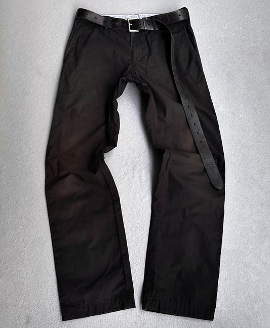 COMME des GARÇONS HOMME SS08 Sun-faded Cotton Bootcut Pants