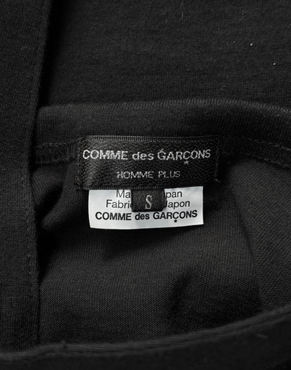 COMME des GARÇONS HOMME PLUS SS20 Suspender Cut-out T-shirt