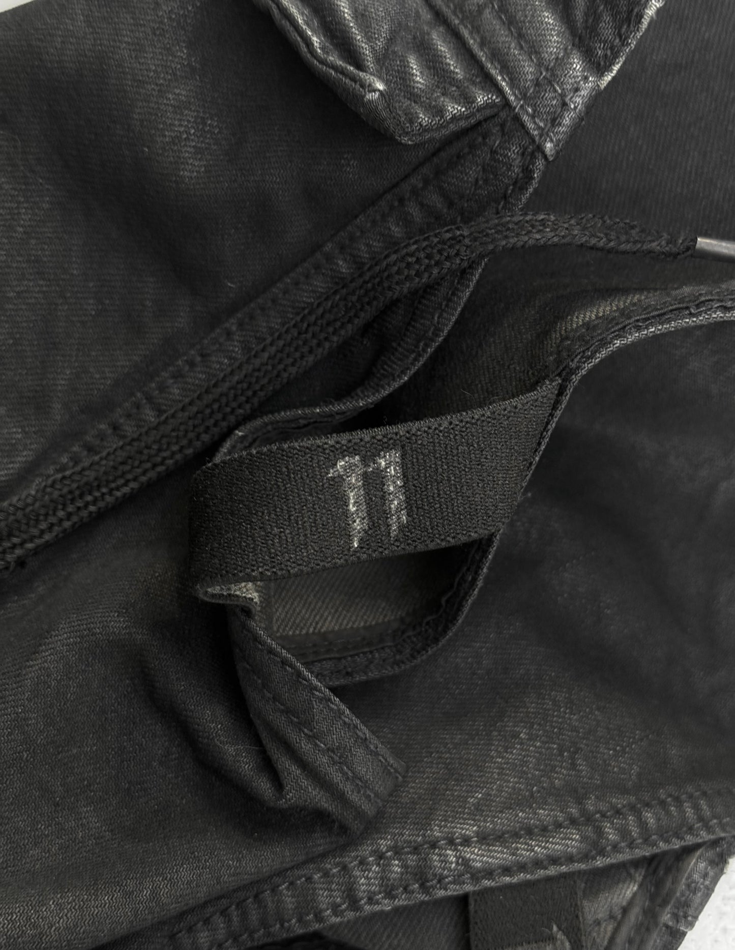 11 by Boris Bidjan Saberi SS17 Light-waxed Denim Vest