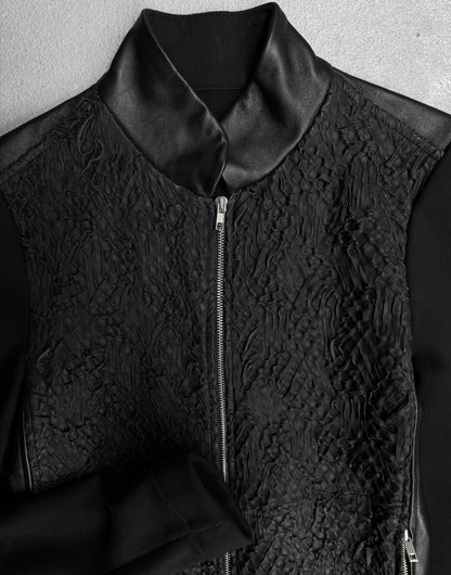 Rick Owens AW05 "MOOG" Goat Leather Ribbon-tufted Jacket
