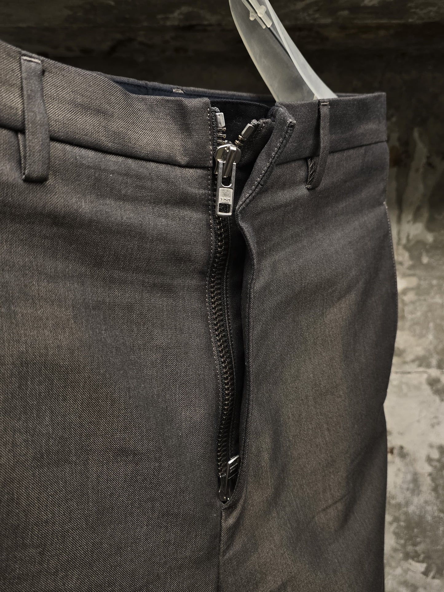 DEEPTI Collection °015 ‘P-035 ARG-8/925’ .999 Silver Plated Open-Zipfly Classic Trousers