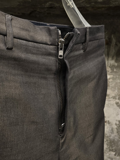 DEEPTI Collection °015 ‘P-035 ARG-8/925’ .999 Silver Plated Open-Zipfly Classic Trousers